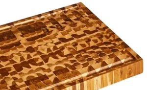Extra Large End Grain Teak Cutting Board 24 x 18 x 1 5 inch