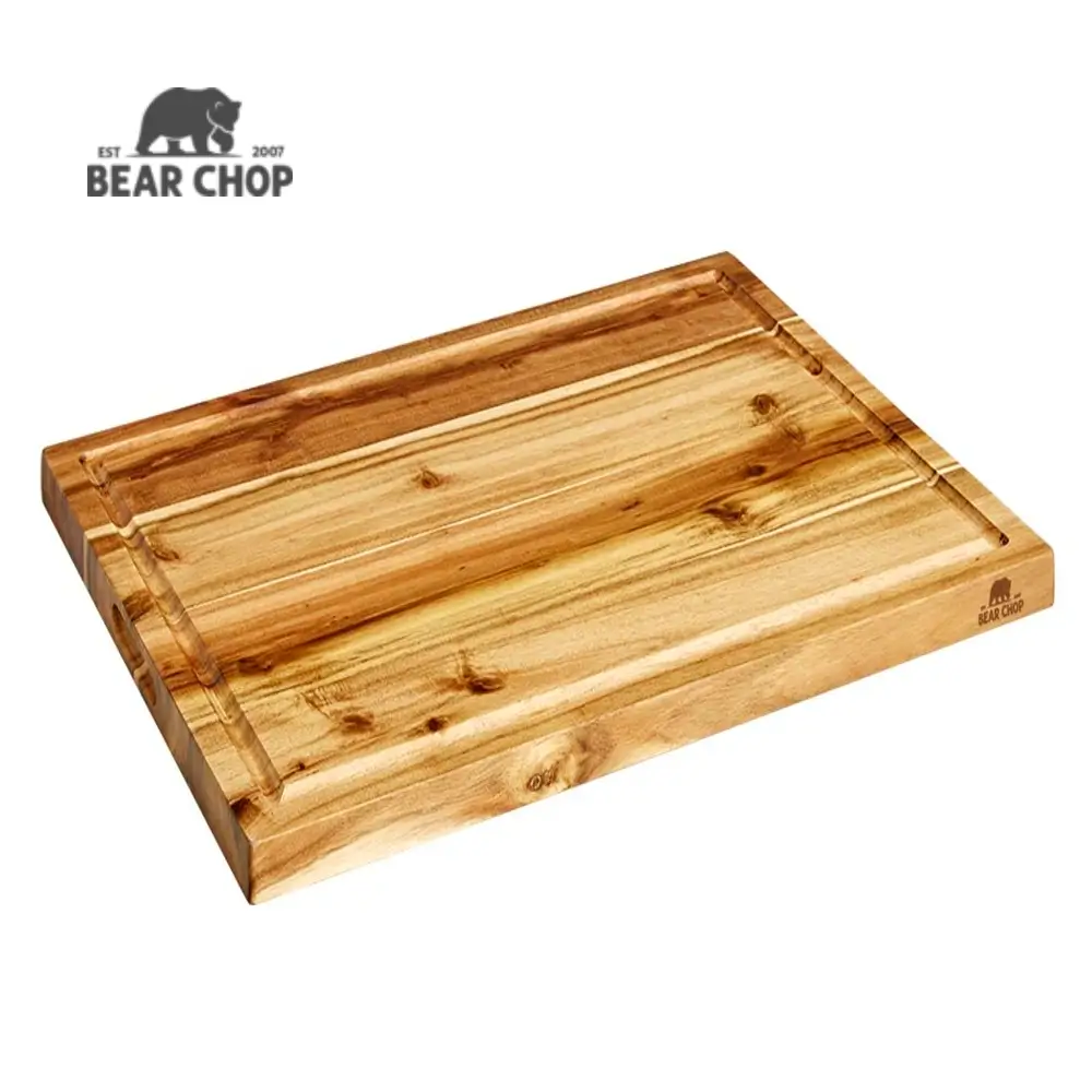 BearChop acacia cutting board