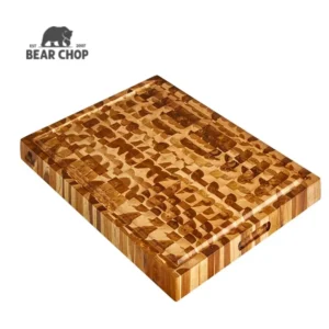 Large End Grain Teak Cutting Board (20 x 15 x 1.5)