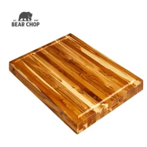 Extra Large Edge Grain Teak Cutting Board 24 x 18 x 1 5 inch