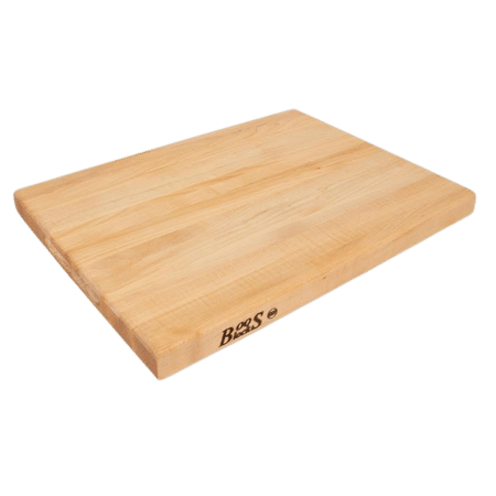 John Boos Maple Wood Edge Grain Cutting Board (20 x 15 x 1.25 inches)